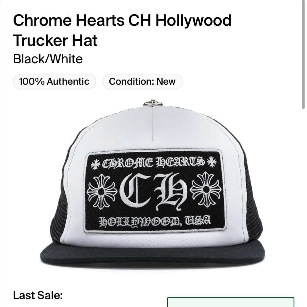 Chrome Hearts Hat